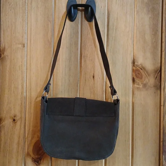 Vintage Smartaire Miss America Suede Purse - Picture 4 of 11